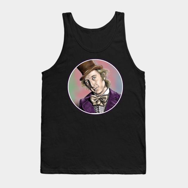 Willy Wonka Tank Top by A Grimes Studio